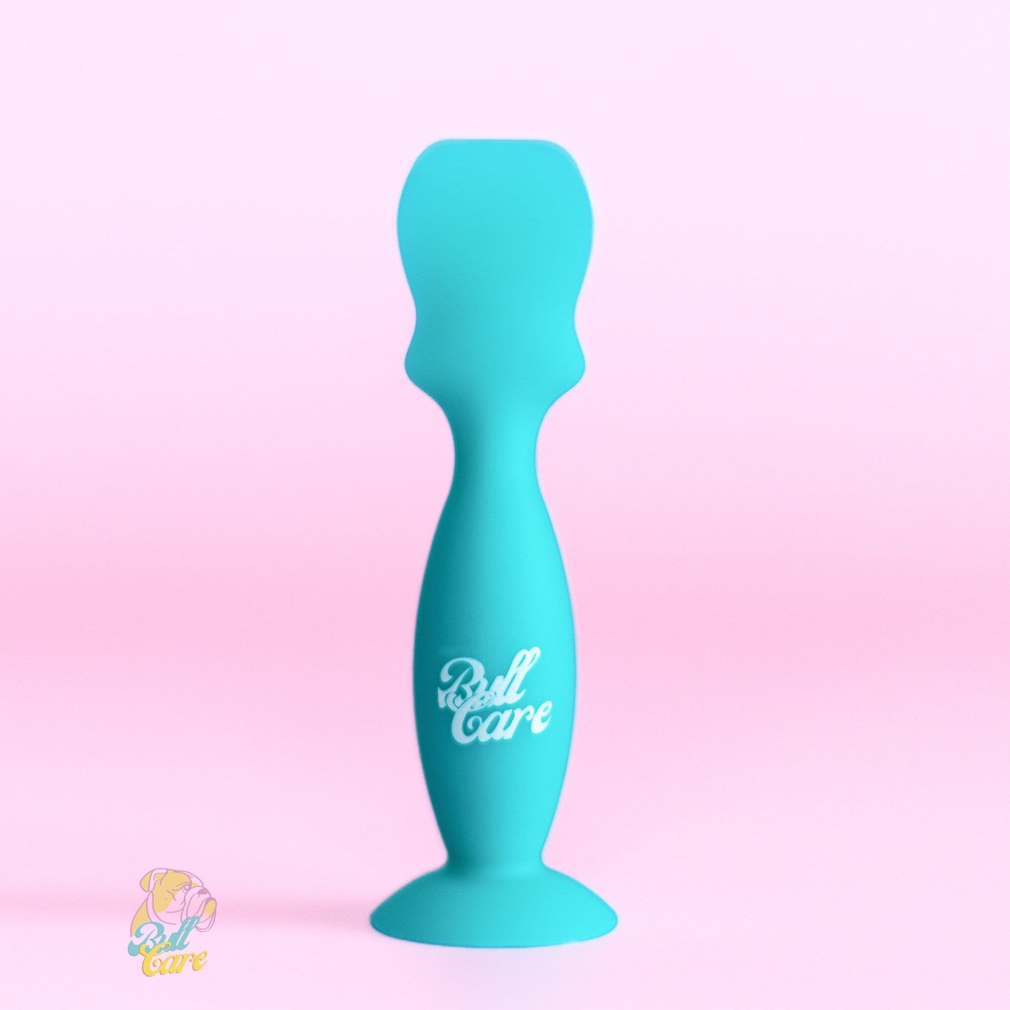 Slapper - bullcare applicatore per creme in silicone colorato pieghe bulldog inglese francese Petrolio
