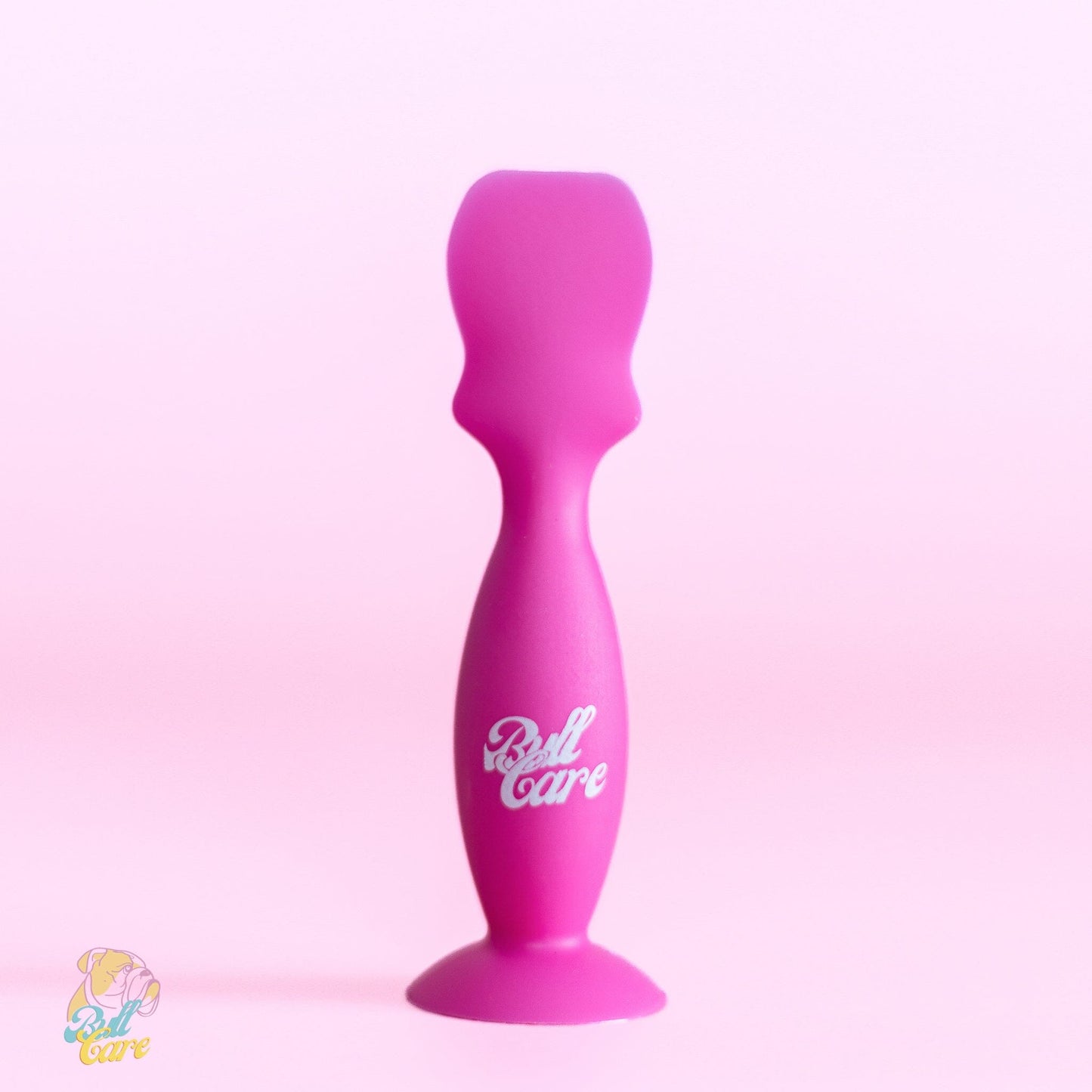 Slapper - bullcare applicatore per creme in silicone colorato pieghe bulldog inglese francese Rosa